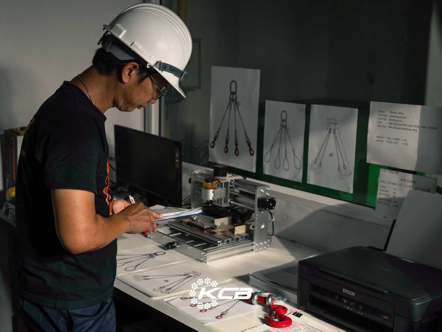 Design Lifting บริการออกแบบชิ้นงานให้เหมาะกับการใช้งาน - KCB Sling (TH)