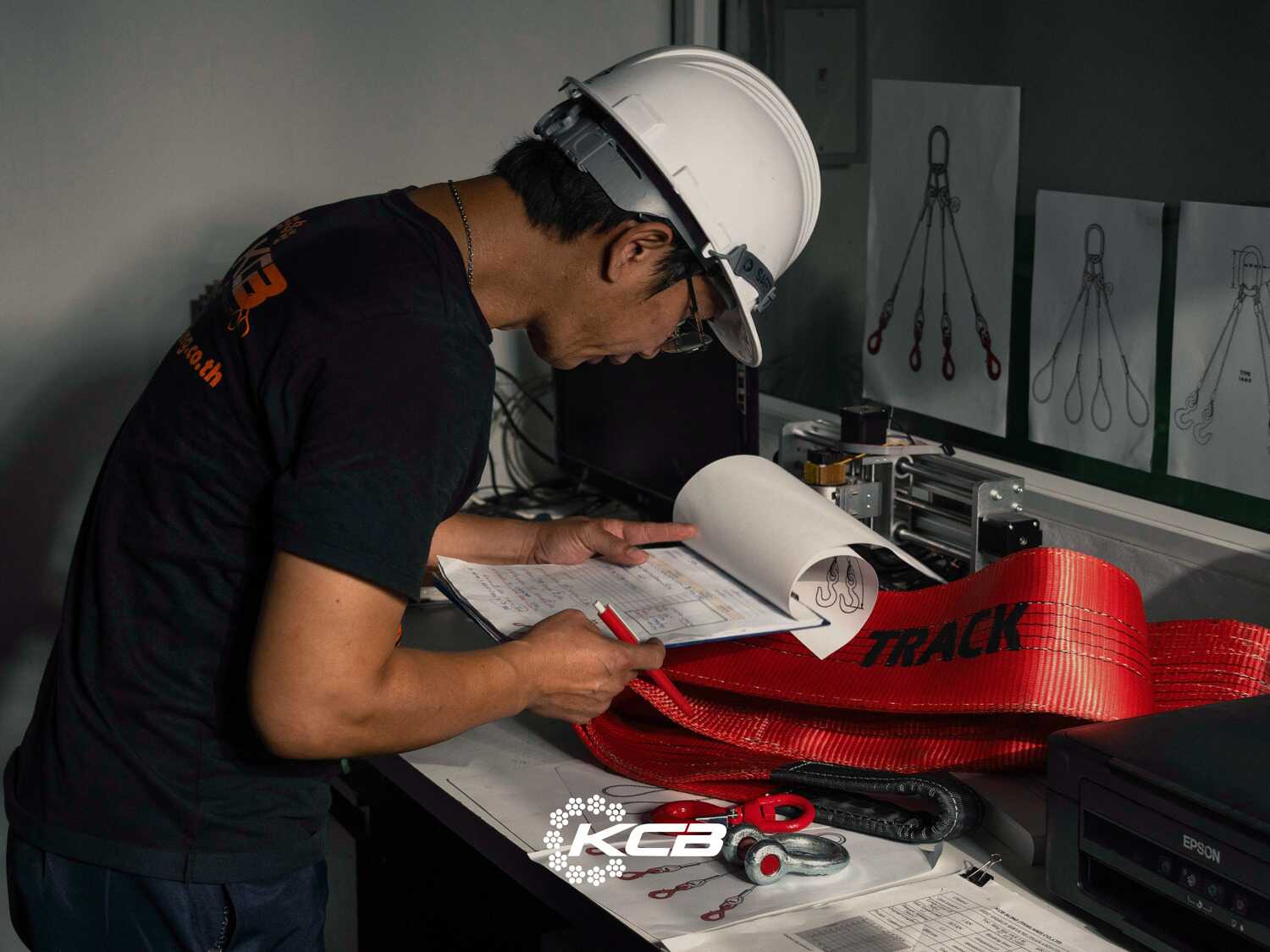 Design Lifting บริการออกแบบชิ้นงานให้เหมาะกับการใช้งาน - KCB Sling (TH)