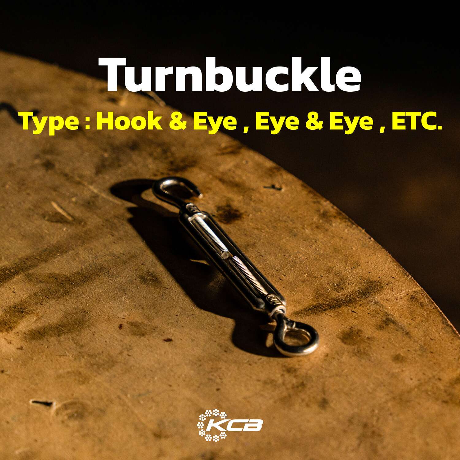 Turnbuckle Type : Hook & Eye, Eye & Eye, ETC. - KCB Sling (TH)