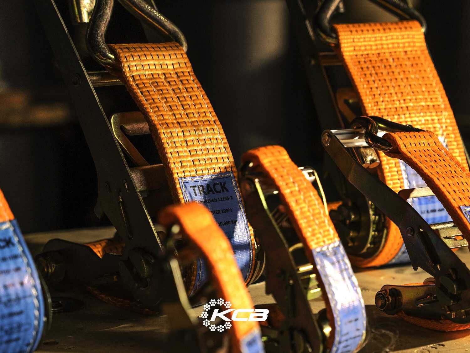 Element & Working - ชุดสายรัด (Ratchet Strap with Hook) - KCB Sling (Thailand)