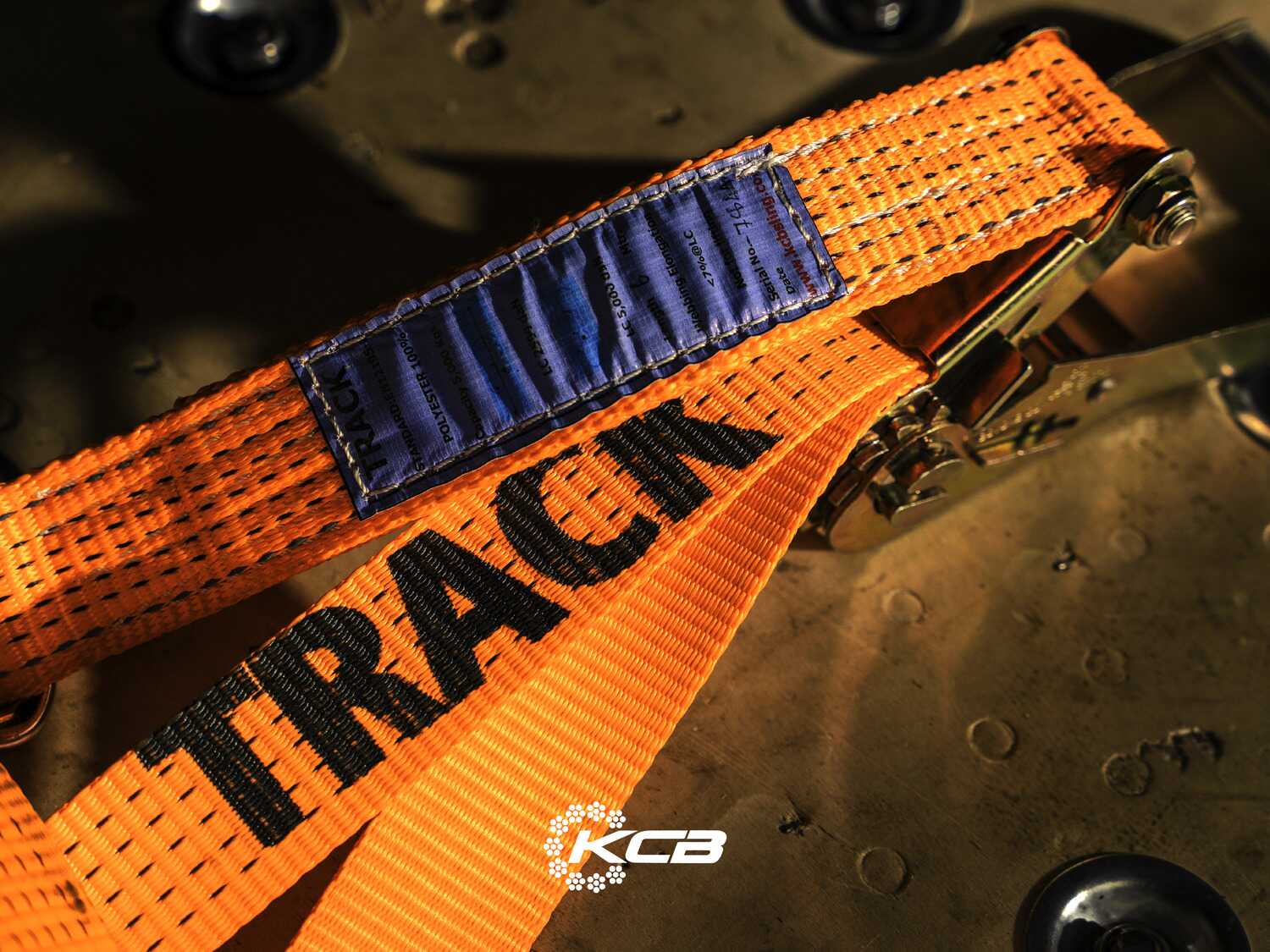 Element & Working - ชุดสายรัด (Ratchet Strap with Hook) - KCB Sling (Thailand)