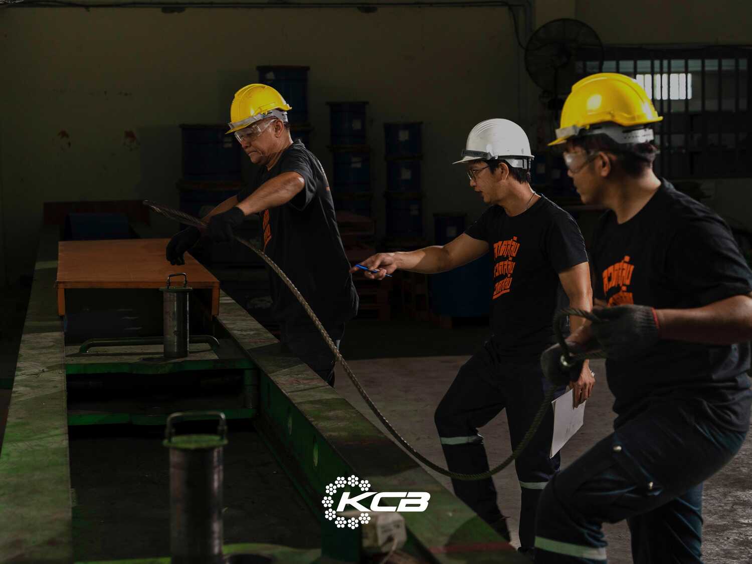 Test Loading บริการทดสอบแรงดึงสลิง - KCB Sling (TH)